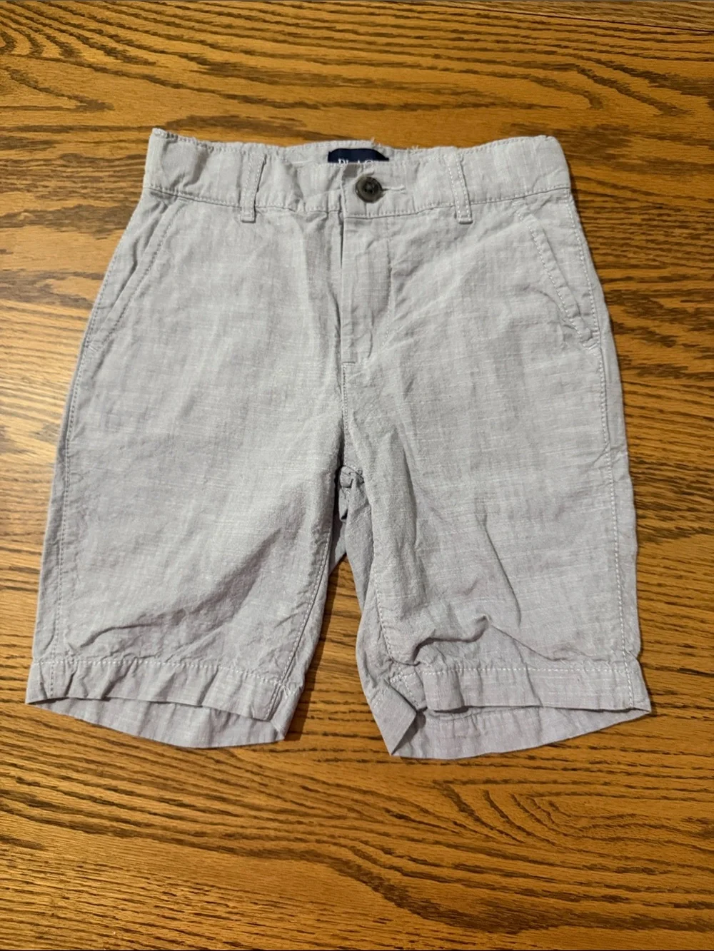 The Children's Place Boys Adjustable waist Shorts Set - Beige and Light Gray